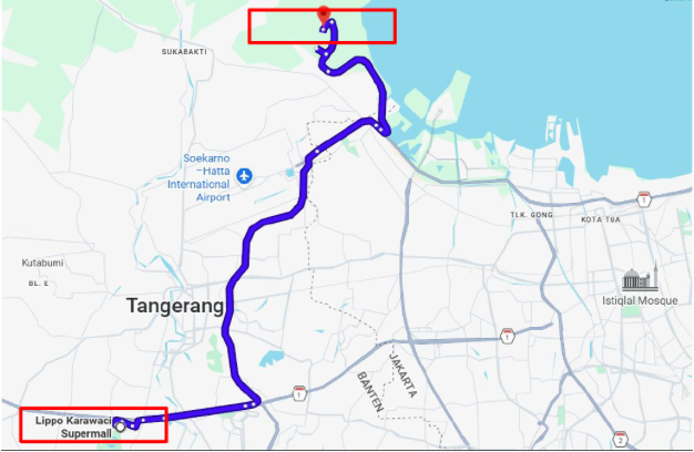 Panduan titik jemput Supermal Karawaci - gambar 2